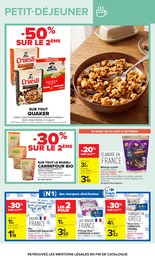 Prix et réduction Céréales bio dans le prospectus Carrefour en cours Offre Céréales bio dans le catalogue Carrefour du moment à la page 14