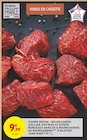 Promo Viande bovine : bourguignon (collier, poitrine et divers morceaux sans os à bourguignon) ou bourguignon à mijoter à 9,99 € dans le catalogue Intermarché Express à Tours