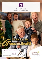 Aktueller Netzwerk Seniorenhilfe GmbH Sanitätshäuser Prospekt in Gescher und Umgebung, "Schenken Sie Gesundheit!" mit 6 Seiten, 12.11.2025 - 31.01.2026