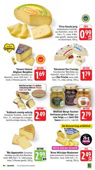 Käse im EDEKA Prospekt "Aktuelle Angebote" mit 49 Seiten (Frankfurt (Main))