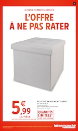 Offre Pouf dans le catalogue Intermarché Express du moment à la page 27