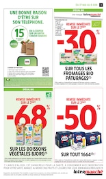 Prix et réduction Bjorg dans le prospectus Intermarché en cours Offre Bjorg dans le catalogue Intermarché du moment à la page 3