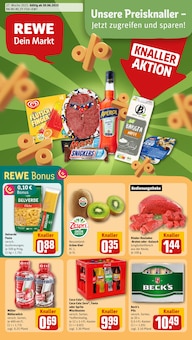 Aktueller REWE Prospekt "Dein Markt" Seite 1 von 33 Seiten für Frankfurt