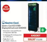 Aktuelles ECO STAR+ Displaykühlschrank GCDC400 Angebot bei METRO in Norderstedt ab 713,99 €