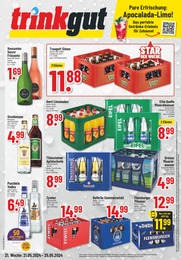 Aktueller Trinkgut Getränkemärkte Prospekt für Niederwerth: Aktuelle Angebote mit 6} Seiten, 21.05.2024 - 25.05.2024