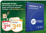 Kopierpapier Go Copy im Angebot bei GLOBUS in Koblenz Kopierpapier Go Copy Angebote bei GLOBUS Koblenz für 3,49 €