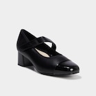 La Halle Lanester - Promo Escarpins à talons confort à brides noir femme Promo Escarpins à talons confort à brides noir femme à 35,99 € dans le catalogue La Halle à Lanester