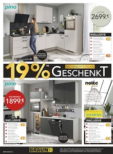 Kühlschrank im BRAUN Möbel-Center Prospekt "19% MEHRWERTSTEUER GESCHENKT!" mit 20 Seiten (Offenburg)