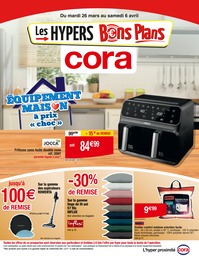 Catalogue Supermarchés Cora en cours à Russ et alentours, ÉQUIPEMENT MAISON à prix "choc", 14 pages, 26/03/2024 - 06/04/2024