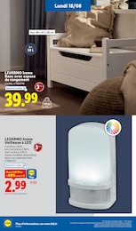 Prix et réduction Meuble Salon dans le prospectus Lidl en cours Offre Meuble Salon dans le catalogue Lidl du moment à la page 62