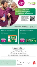 Aktueller mea - meine apotheke Apotheken Prospekt in Rieschweiler-Mühlbach und Umgebung, "Unsere September-Angebote" mit 4 Seiten, 01.09.2025 - 30.09.2025