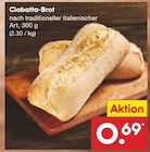 Ciabatta-Brot im aktuellen Netto Marken-Discount Prospekt