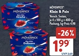 Klein & Fein im Angebot bei ALDI SÜD in Voerde Klein & Fein Angebote von Mövenpick bei ALDI SÜD Voerde für 1,99 €