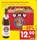 Aktuelles Hefe-Weißbier Naturtrüb Angebot bei Netto Marken-Discount in Freiburg (Breisgau) ab 12,99 €