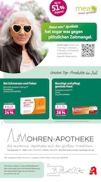 Apotheke Prospekt von mea - meine apotheke Ulm mea - meine apotheke Prospekt: "Unsere Juli-Angebote", 4 Seiten, 01.07.2025 - 31.07.2025
