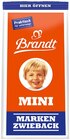 Minis Marken Zwieback Angebote von Brandt bei REWE Heidenheim für 1,29 €