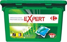 Lessive capsules expert duo-dose - Carrefour Market à La Garenne-Colombes Lessive capsules expert duo-dose en promo chez Carrefour Market La Garenne-Colombes à 3,76 €