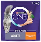 Croquettes pour chat adulte au poulet - PURINA ONE - Intermarché Express à Créteil Croquettes pour chat adulte au poulet - PURINA ONE en promo chez Intermarché Express Créteil à 2,62 €