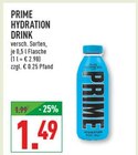 HYDRATION DRINK Angebote von PRIME bei Marktkauf Menden für 1,49 €