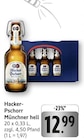 Münchner hell Angebote von Hacker-Pschorr bei EDEKA Heidelberg für 12,99 €