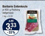 Aktuelles Barbarie Entenkeule Angebot bei V-Markt in München ab 3,33 €