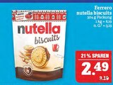 Aktuelles nutella biscuits Angebot bei Marktkauf in Schwabach ab 2,49 €