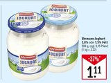 Aktuelles Joghurt 3,8% oder 1,5% Fett Angebot bei Marktkauf in Ulm ab 1,11 €