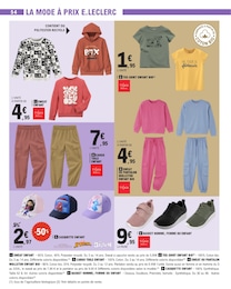 Offre Vêtements Garçon dans le catalogue E.Leclerc du moment à la page 54
