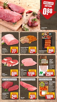 Schweinefleisch im REWE Prospekt "Dein Markt" mit 28 Seiten (Reutlingen)