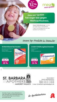 Aktueller mea - meine apotheke Prospekt "Unsere Dezember-Angebote" Seite 1 von 4 Seiten