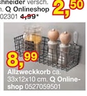 Allzweckkorb im aktuellen Opti-Wohnwelt Prospekt