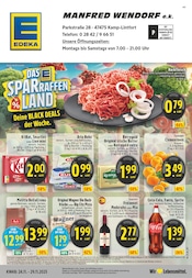 Aktueller EDEKA Prospekt mit Cola, "Aktuelle Angebote", Seite 1