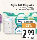 Aktuelles Regina Toilettenpapier Angebot bei E center in Köln ab 2,99 €