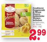 Aktuelles Unsere Goldstücke Weizenbrötchen Angebot bei E center in Mannheim ab 2,99 €