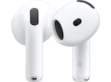 AirPods 4 mit Aktiver Geräuschunterdrückung, In-ear Kopfhörer Bluetooth Weiß Angebote von APPLE bei MediaMarkt Saturn Eisenach für 139,00 €