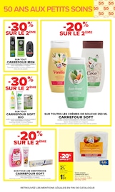 Savon en promo dans le catalogue Carrefour à la page 38