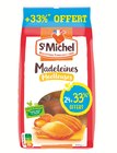 Madeleines Moelleuses Nature - ST MICHEL en promo chez Intermarché Hyper Madeleines Moelleuses Nature - ST MICHEL dans le catalogue Intermarché Hyper