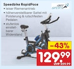 Speedbike RapidPace Angebote von ART SPORT bei Netto Marken-Discount Münster für 129,99 €