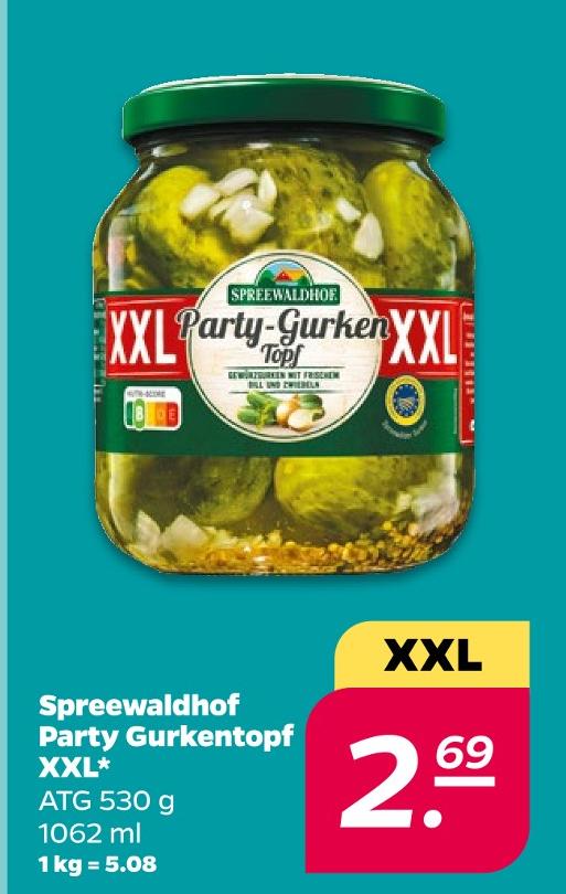 Party Gurkentopf XXL