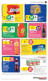 Promos Bière dans le catalogue "VIVE LA FIN DES VACANCES" de Intermarché Super Bière en promo dans le catalogue Intermarché Super à la page 41