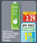 Apfel- und Traubensaft von becker’s bester im aktuellen E center Prospekt