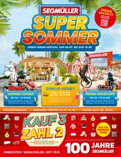 Aktueller Segmüller Möbel & Einrichtung Prospekt in Weilrod und Umgebung, "SEGMÜLLER Super Sommer" mit 6 Seiten, 05.07.2025 - 19.07.2025