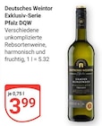 Exklusiv-Serie Pfalz DQW im Angebot bei GLOBUS in Gießen Exklusiv-Serie Pfalz DQW Angebote von Deutsches Weintor bei GLOBUS Gießen für 3,99 €