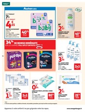Promos Couches dans le catalogue "25 JOURS AUCHAN" de Auchan Hypermarché Couches en promo dans le catalogue Auchan Hypermarché à la page 36