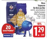 Teigwaren Angebote von Riesa bei E center Jena für 1,29 €
