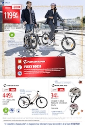 Promos Vélo Électrique dans le catalogue "DU SPORT ACCESSIBLE À TOUS, C'EST ÇA LA MAGIE DE NOËL !" de Intersport à la page 14 Promos Vélo Électrique dans le catalogue "DU SPORT ACCESSIBLE À TOUS, C'EST ÇA LA MAGIE DE NOËL !" de Intersport à la page 14