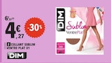 Collant Sublim Ventre Plat - DIM en promo chez E.Leclerc Collant Sublim Ventre Plat - DIM dans le catalogue E.Leclerc