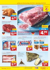 Schweinerücken Angebote im Prospekt "Aktuelle Angebote" von Netto Marken-Discount Schweinerücken Angebote im Prospekt "Aktuelle Angebote" von Netto Marken-Discount auf Seite 49