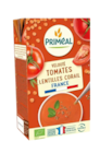 Velouté tomates & lentilles corail - 1l - PRIMEAL en promo chez NaturéO Velouté tomates & lentilles corail - 1l - PRIMEAL dans le catalogue NaturéO