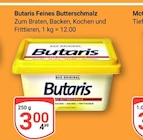 Feines Butterschmalz im Angebot bei GLOBUS in Frankenthal Feines Butterschmalz Angebote von Butaris bei GLOBUS Frankenthal für 3,00 €